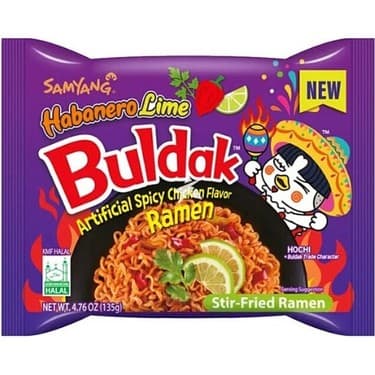 Buldak Habanero Lime