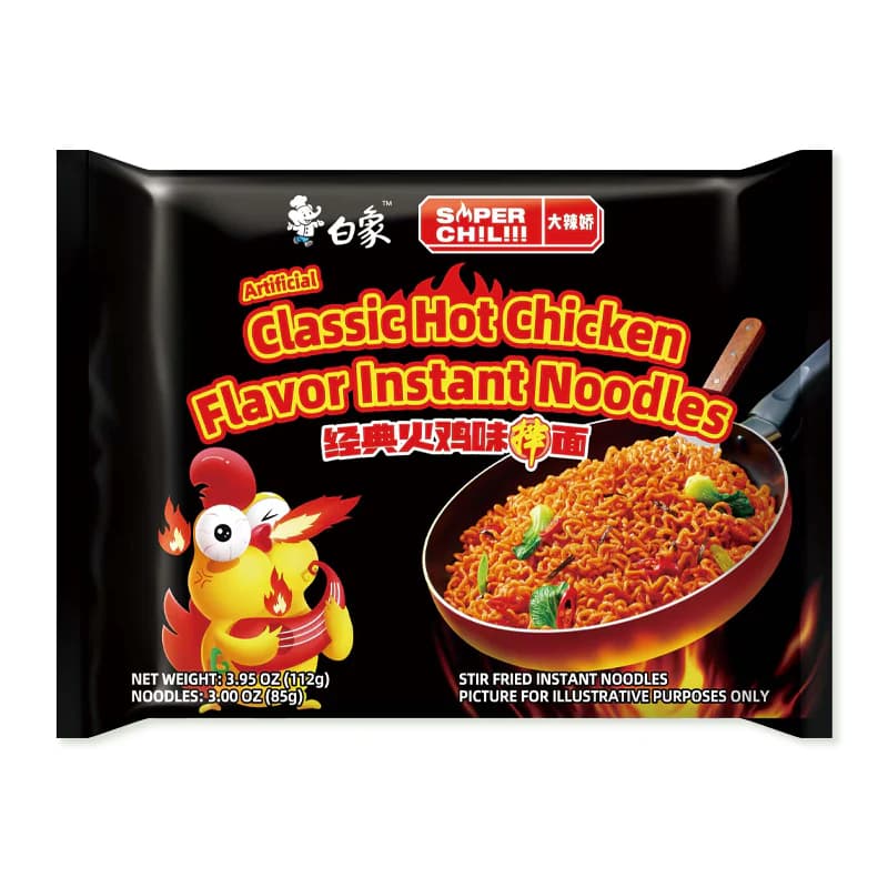 Classic Hot Chicken Flavor Instant Noodles