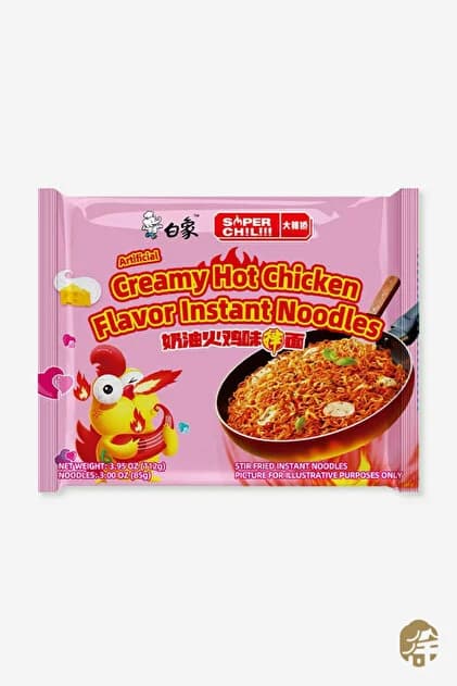 Creamy Hot Chicken Flavor Noodles