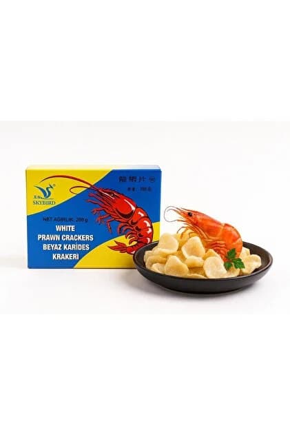BEYAZ KARIDES KRAKERI 200G