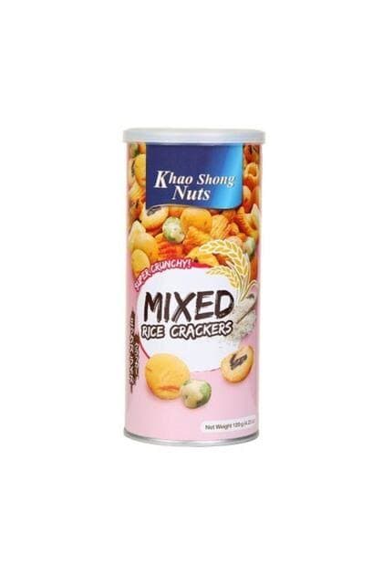 KHAO SHONG NUTS MIXED RICE CRACKERS 120GR