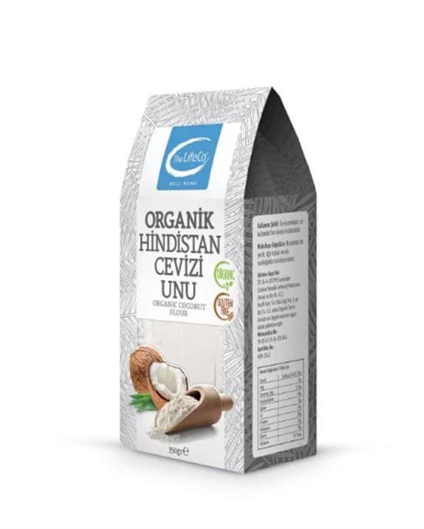 ORGANIK HINDISTAN CEVIZI UNU 350G